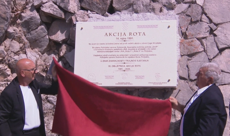 Obilježena obljetnica zauzimanja komunikacijskog centra Rota