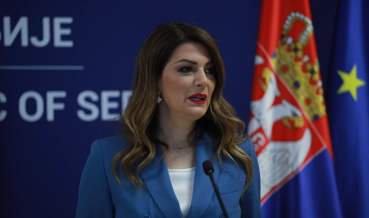  Tatjana Matić, srbijanska ministrica trgovine, turizma i telekomunikacija