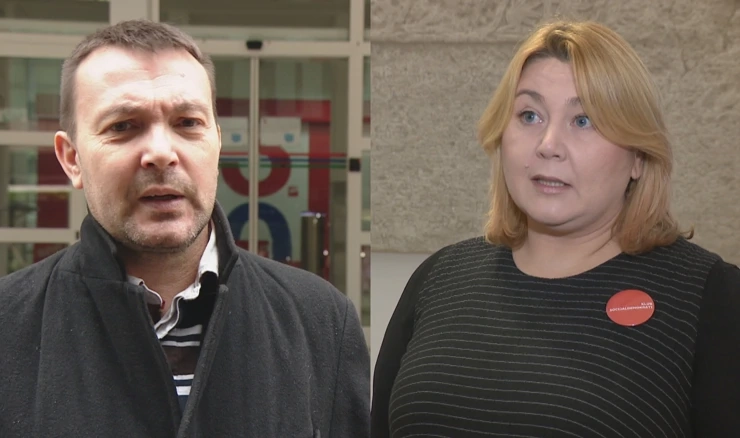 Arsen Bauk i Ivana Posavec Krivec