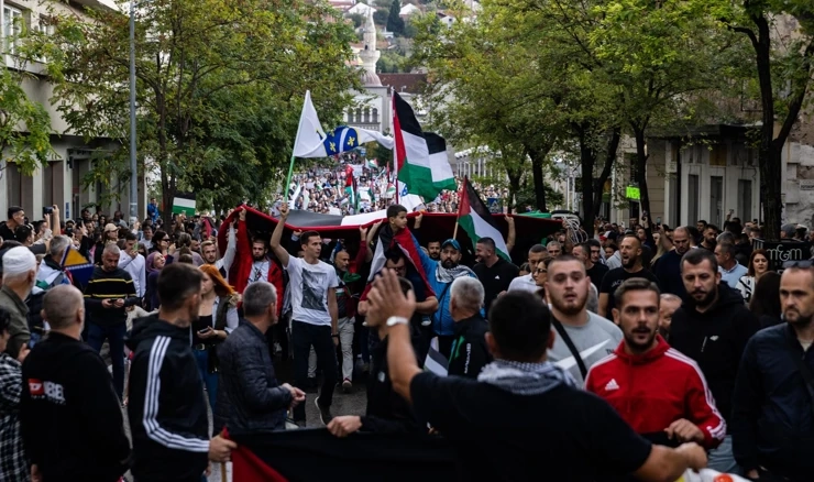 Unatoč zabrani održan skup podrške Palestini