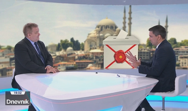 Željko Trkanjec, gostovanje u središnjem Dnevniku