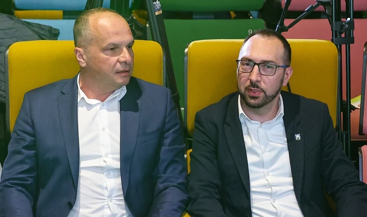 Siniša Hajdaš Dončić i Tomislav Tomašević