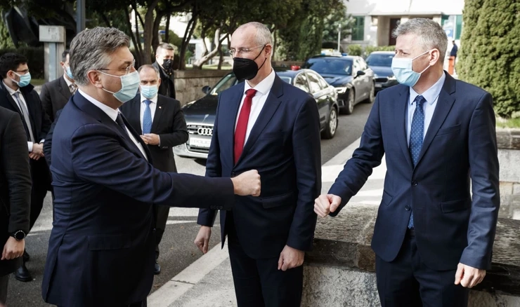 Predsjednik Vlade Andrej Plenković u Splitu se sastao s Ivicom Puljkom