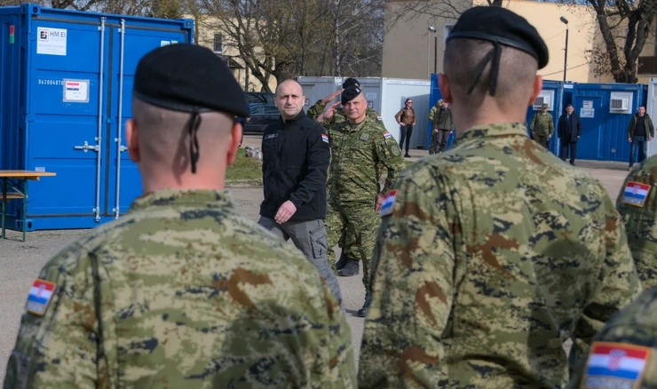 Anušić u posjetu hrvatskim vojnicima u Mađarskoj