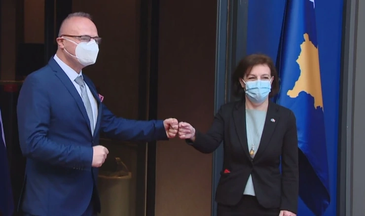 Ministar Gordan Grlić Radman na Kosovu