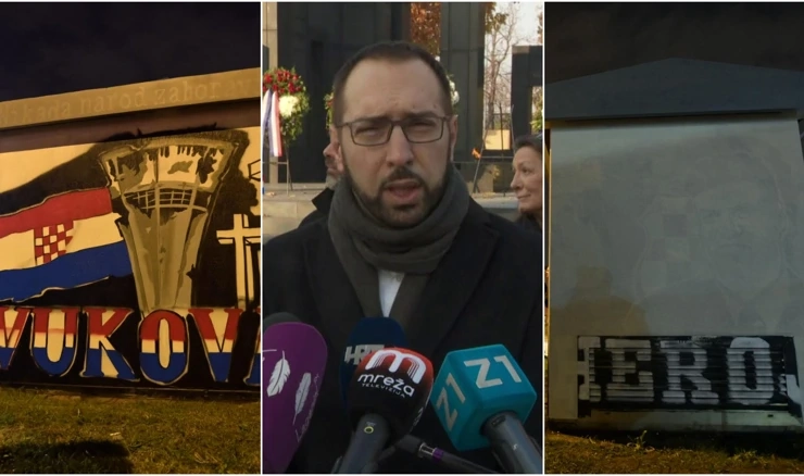 Tomislav Tomašević i murali na trafostanici