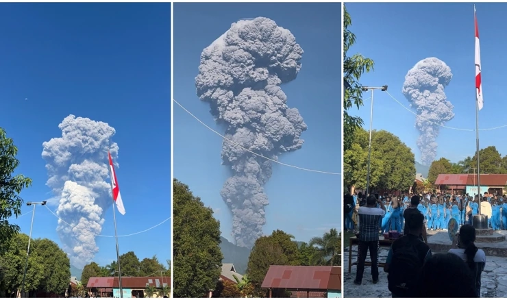 Erupcija vulkana Dukono