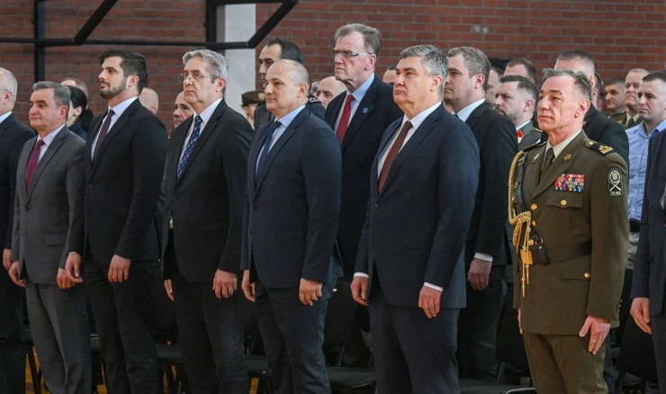 Zoran Milanović na obilježavanju 26. obljetnice ustrojavanja Počasno-zaštitne bojne