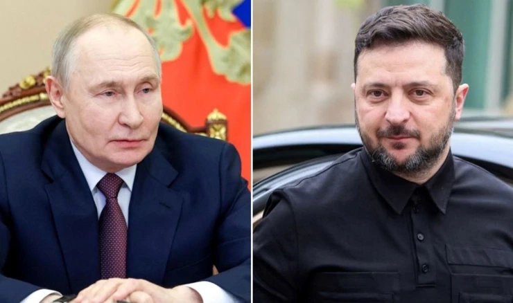 Vladimir Putin i Volodimir Zelenski
