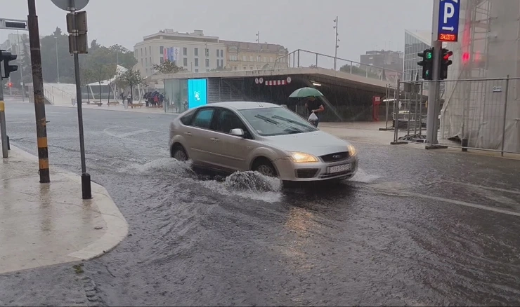 Poplava u Šibeniku