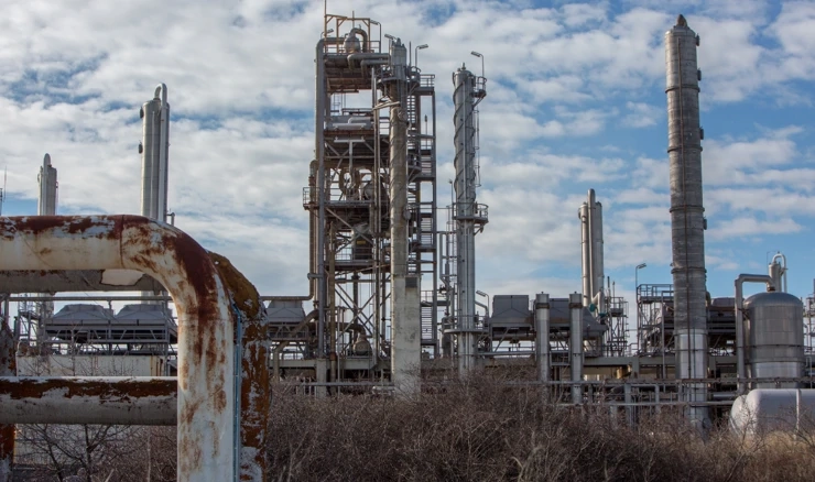 Postrojenje Dina Petrokemije na otoku Krku