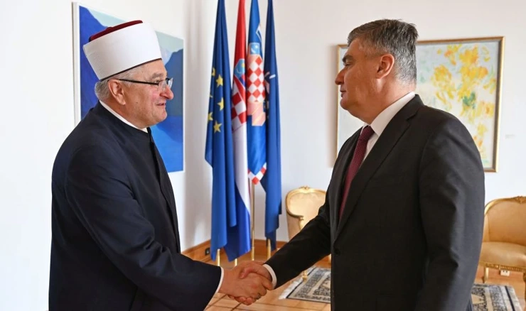 Aziz ef. Hasanović i Zoran Milanović