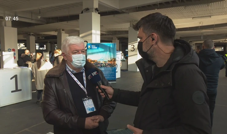 Zvonimir Šostar u razgovoru s Krešom Volarevićem