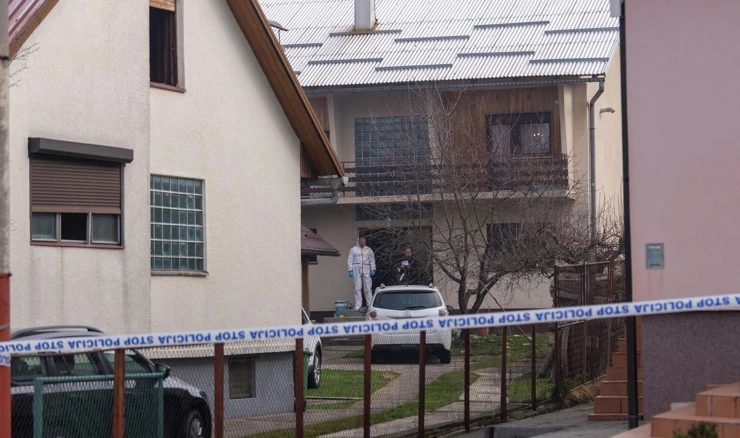 Dvostruko ubojstvo u Gospiću, očevid u tijeku