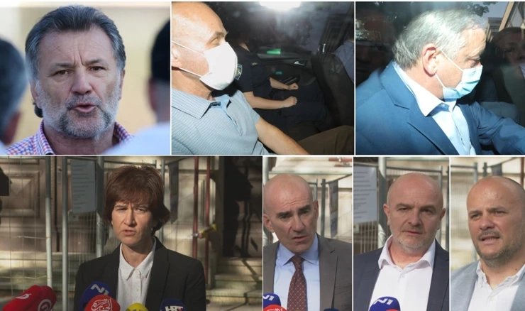 Kvesić, Vekić i Tadić idu u istražni zatvor, Krušlin i Mamići brane se sa slobode