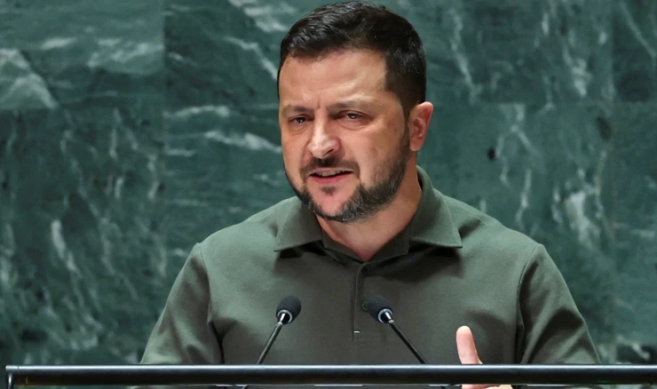 Ukrajinski predsjednik Volodimir Zelenski u Općoj skupštini UN-a