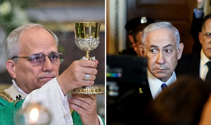 Papa Lav XIV. / Benjamin Netanyahu