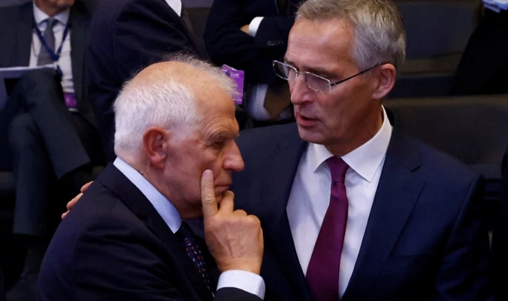 Josep Borrell i Jens Stoltenberg
