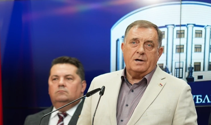 Smijenjeni predsjednik Republike Srpske Milorad Dodik