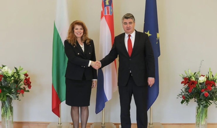 Iliana Iotova i Zoran Milanović