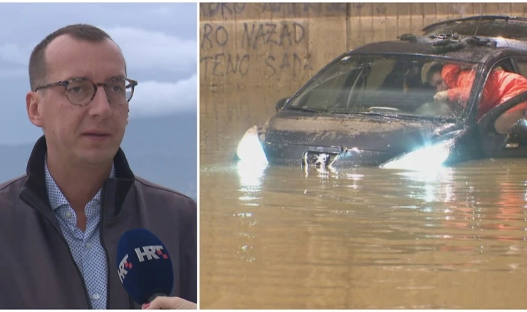 Obilna kiša i poplave sinoć u Rijeci  