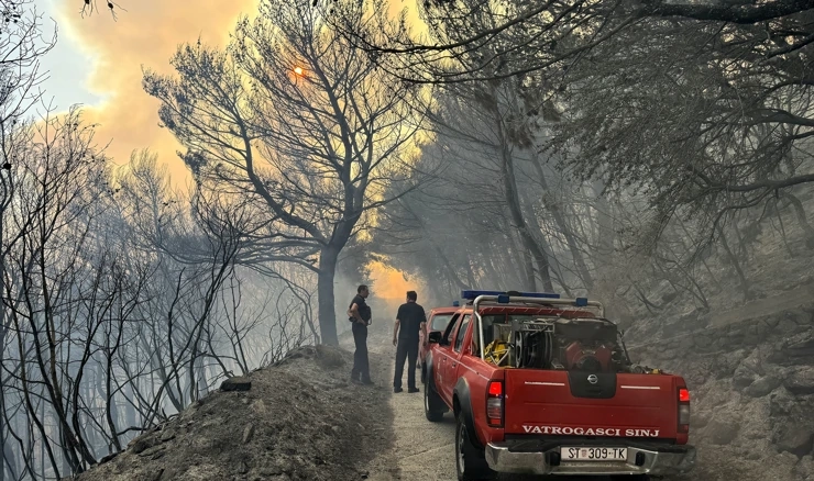 Požar kod Solina