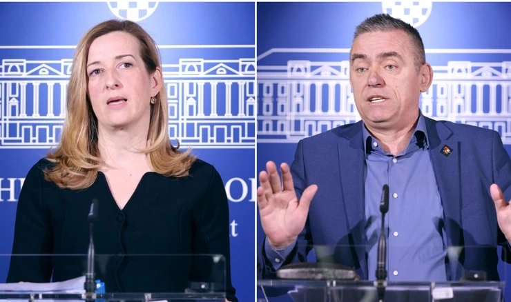 Mirela Ahmetović i Stipo Mlinarić