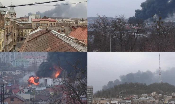 Raketni napad na Lavov