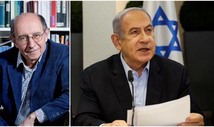 Božo Kovačević i Benjamin Netanyahu