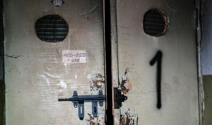 Podrum za kojega su tužitelji rekli da je 30 ljudi držano dva mjeseca u Hersonu