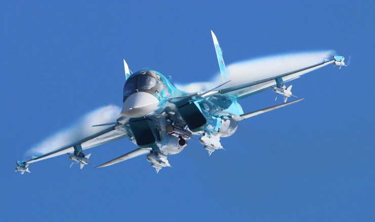 Zrakoplov lovac-bombarder Su-34 