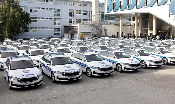 Hrvatska policija dobila 522 vozila