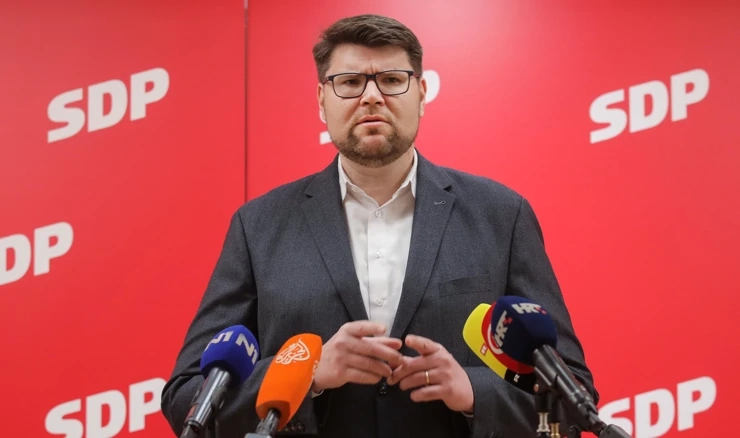 Predsjednik SDP-a Peđa Grbin