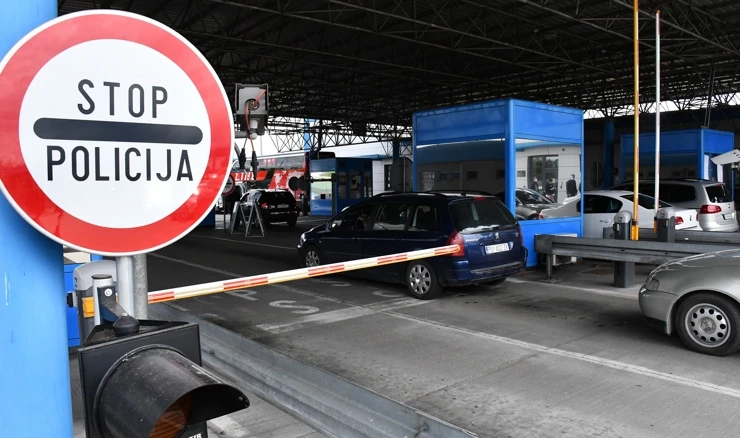 Granični prijelaz s BiH u Slavonskom Brodu