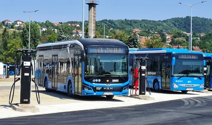ZET dovršio najveću punionicu za električne autobuse 