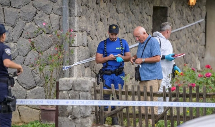 Policijski očevid na mjestu ubojstva 