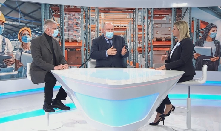 Krešimir Sever i Damir Zorić u Dnevniku