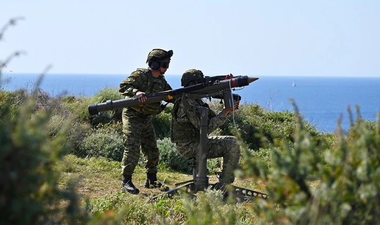 Vježba HV-a sa sustavima Mistral