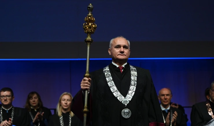 Svečana inauguracija rektora Sveučilista u Zagrebu Stjepana Lakušića