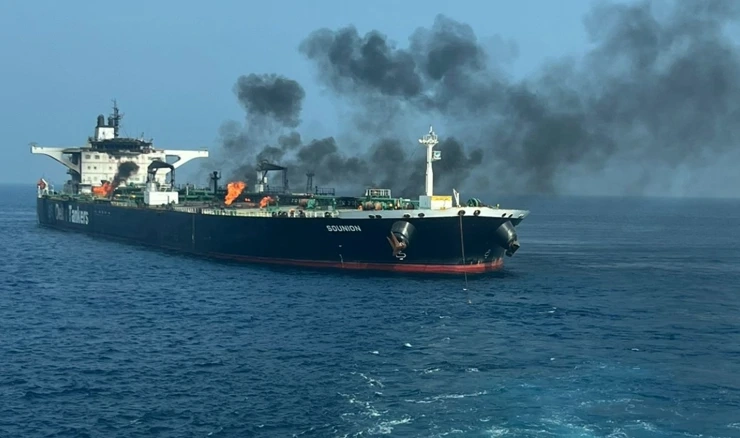 Tegljenje naftnog tankera