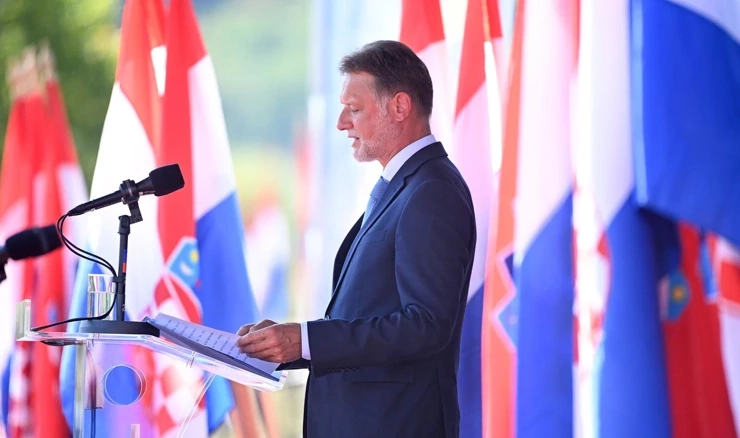 Gordan Jandroković na svečanosti u Kninu