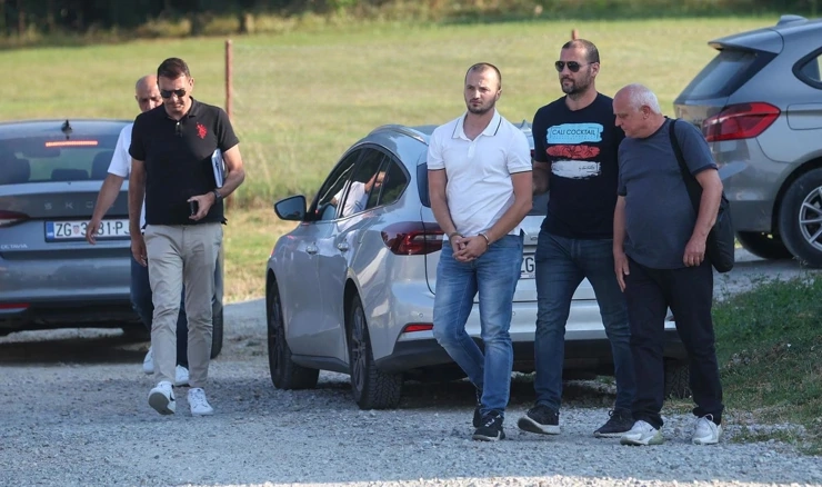Policija dovela osumnjičenog Andreja B. na pretres kuće 