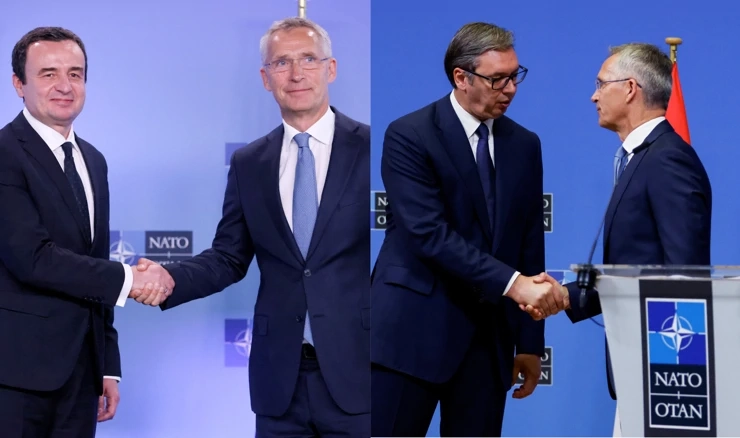 Jens Stoltenberg razgovorao s Albinom Kurtijem i Aleksandrom Vučićem 