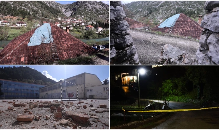 Razorni potres pogodio je BiH