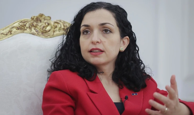 Osmani je prva predsjednica Kosova koja se obratila Europskom parlamentu