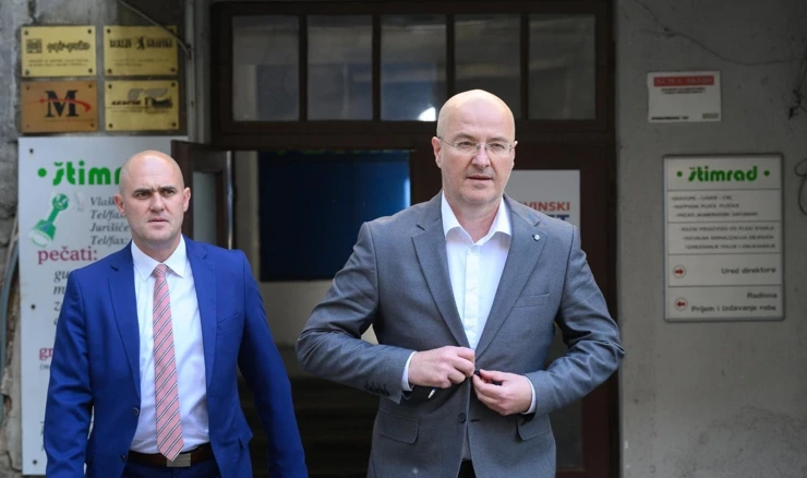 Zamjenik predsjednika Domovinskog pokreta Mario Radić