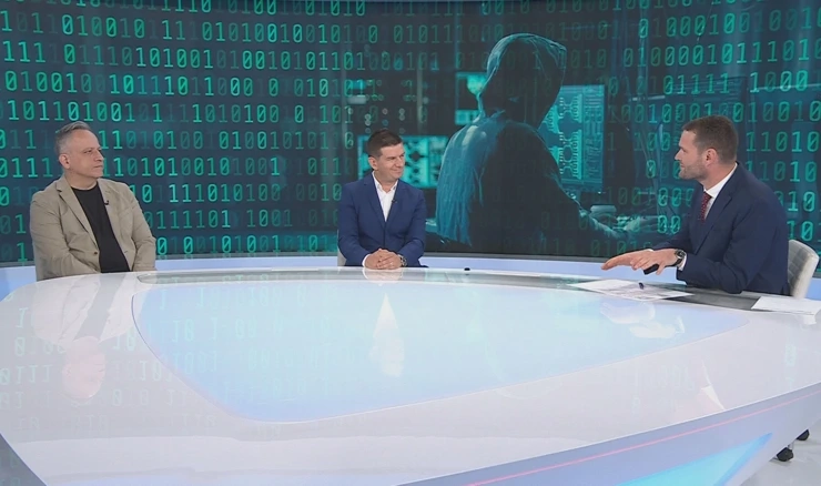 Tomislav Vazdar i Nino Talian u Studiju 4