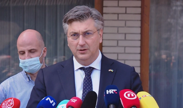 Premijer Plenković obišao ukrajinske izbjeglice 