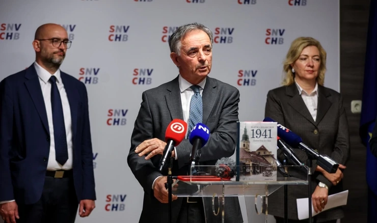 Konferencija za medije organizacije Srba u Hrvatskoj