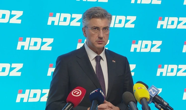Predsjednik Vlade i čelnik HDZ-a Andrej Plenković 